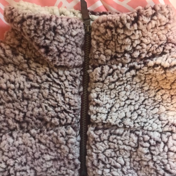 Thread & Supply Purple Sherpa Pullover - Picture 4 of 4